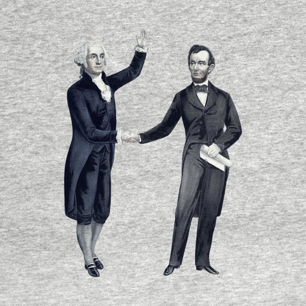 Washington and Lincoln by warishellstore